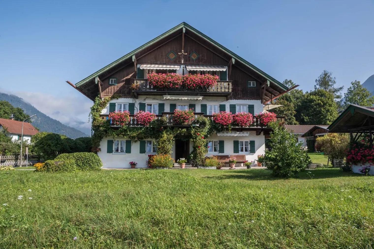 Ferienwohnung Zugspitzblick Farchant Exterior foto